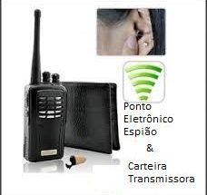 Aprenda a Utilizar o Ponto Eletronico Espião Via Rádio